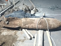Warga Ngemplak Temukan Mortir 1 Meter Saat Gali Tanah di Halaman Rumah