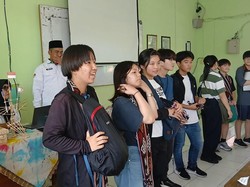10 Siswa Asal Jepang Belajar Budaya-Bahasa di MAN 1 Lamongan