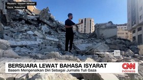 VIDEO: Bersuara Lewat Bahasa Isyarat di Tengah Perang Gaza