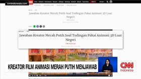 VIDEO: Kreator Film Animasi Merah Putih Menjawab Kritikan