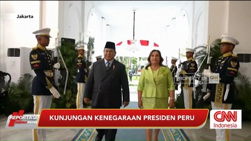 VIDEO: Presiden Peru Temui Presiden Prabowo di Istana Kepresidenan