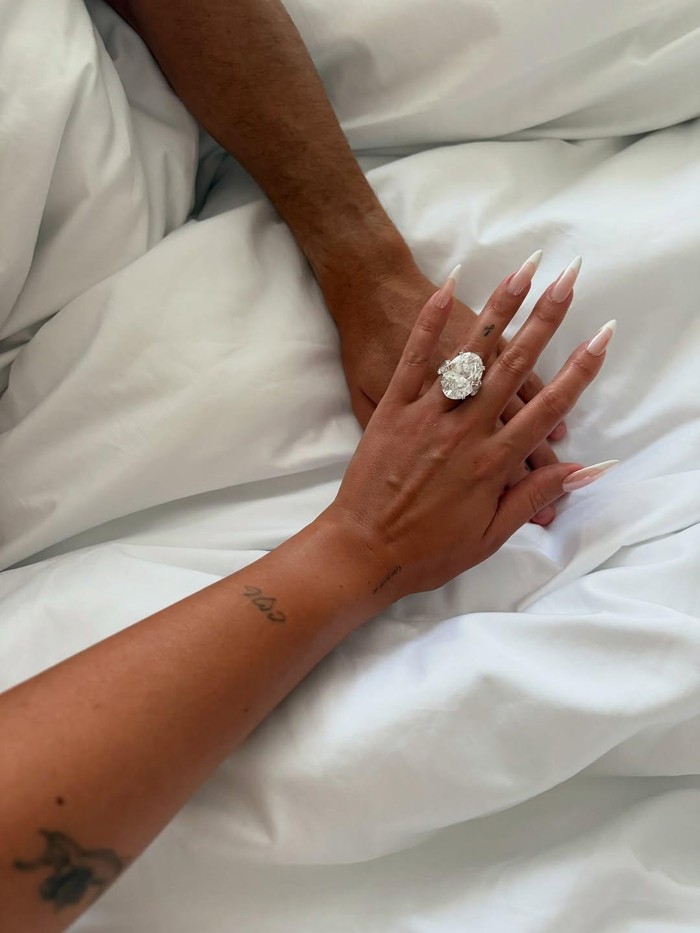 Cincin Pertunangan Georgina Rodríguez/Foto: Instagram/georginagio