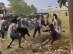 Viral Gerak Jalan di Gresik Ricuh Berujung Tawuran-Pecah Kaca Sekolah