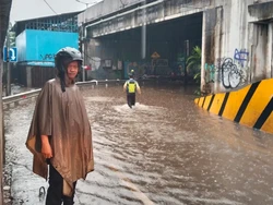 Titik Banjir di Pesanggrahan Jaksel: Kolong Tol Saidi-Jalan Bintaro Permai