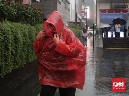Jakarta Potensi Diguyur Hujan Lebat hingga Kamis