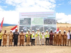 Mendagri Tinjau Lokasi Pusat Pemerintahan Papua Pegunungan di Wamena