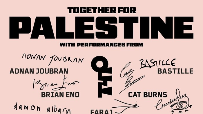 Line Up Konser Together For Palestine/Foto: instagram.com/t4plive