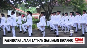VIDEO: Paskibraka Jalani Latihan Gabungan Terakhir