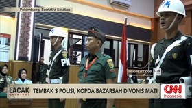 VIDEO: Tembak 3 Polisi, Kopda Bazarsah Divonis Mati