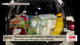 VIDEO: Penangkapan Kurir Narkoba Bawa Sabu 80 Kg