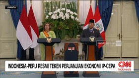 VIDEO: Indonesia-Peru Resmi Teken Perjanjian Ekonomi IP-CEPA