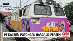 VIDEO: PT KAI Beri Potongan Harga 20 Persen pada 17 Agustus