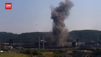 VIDEO: Detik-detik Pabrik Baja di Pennsylvania AS Meledak, Satu Tewas