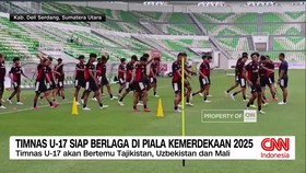 VIDEO: Timnas U-17 Siap Berlaga di Piala Kemerdekaan 2025