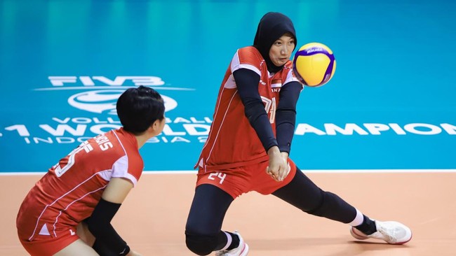 Kalah 0-3 dari Argentina, Indonesia Gagal ke 16 Besar Timnas Voli Putri Indonesia U-21 kalah dari Argentina pada laga terakhir fase grup Kejuaraan Dunia Voli Putri U-21.