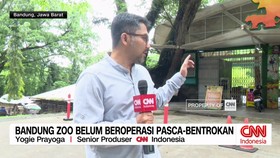 VIDEO: Bandung Zoo Belum Beroperasi Pasca Bentrokan
