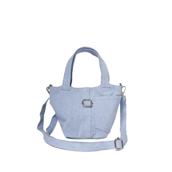 Denim Blue Shoulder Bag