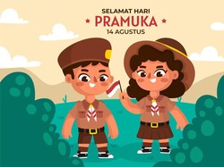 50 Ucapan Hari Pramuka 14 Agustus yang Cocok Dibagikan ke Teman