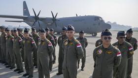 Satgas Merah Putih Pulang ke Indonesia Usai Salurkan Bantuan ke Gaza