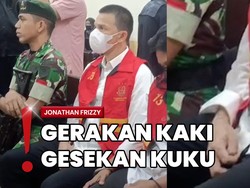 Jonathan Frizzy Tampak Gelisah Jalani Sidang Kasus Vape Zat Anestesi