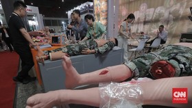 FOTO: Melihat Pameran Kebencanaan di Kemayoran Jakarta