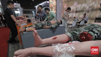 FOTO: Melihat Pameran Kebencanaan di Kemayoran Jakarta