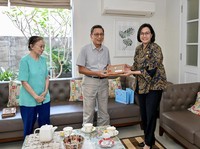 Ditugaskan Prabowo, Sri Mulyani Temui Mantan Wapres Boediono Ditugaskan Prabowo, Sri Mulyani Temui Mantan Wapres Boediono