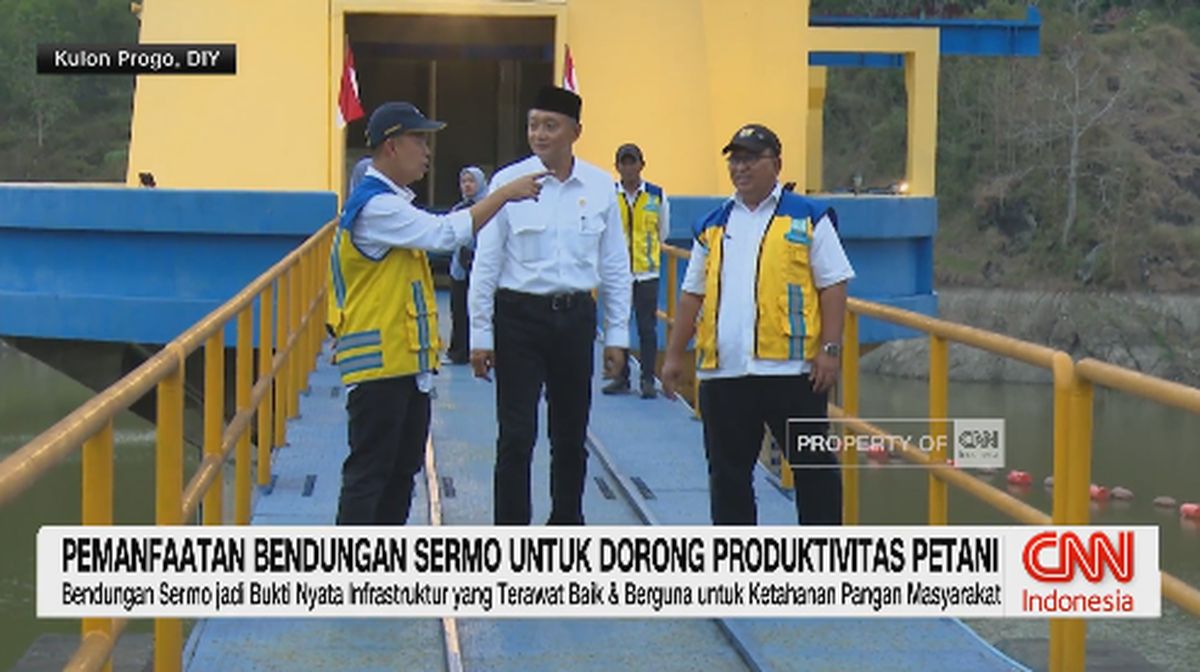 VIDEO: Pemanfaatan Bendungan Sermo untuk Dorong Produktivitas Petani
