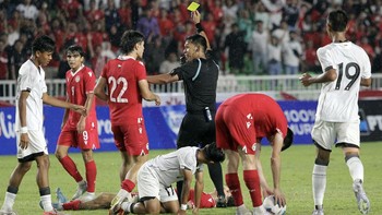FOTO: 2 Kali Unggul, Timnas Indonesia U-17 Imbang Lawan Tajikistan