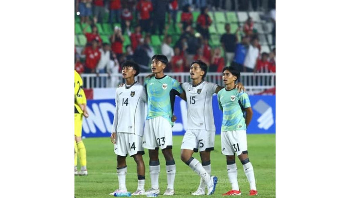 Main Agresif, Timnas U-17 Unggul atas Uzbekistan di Babak I