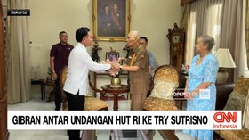 VIDEO: Gibran Antar Undangan HUT RI ke Try Sutrisno
