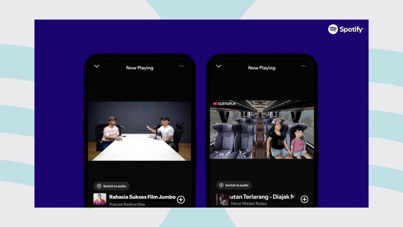 Spotify Merambah Layar: Hadirkan Sederet Siniar Lokal dalam Bentuk Video untuk Pendengar Setia