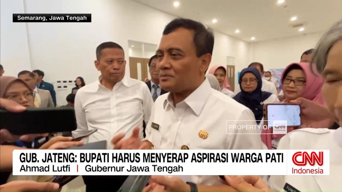 VIDEO: Gubernur Jateng: Bupati Harus Serap Aspirasi Warga Pati