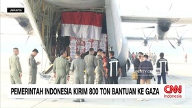 VIDEO: Pemerintah Indonesia Kirim 800 Ton Bantuan ke Gaza