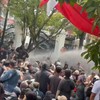 VIDEO: Demo Bupati Sadewo Memanas, Massa Duduki Gedung DPRD Pati