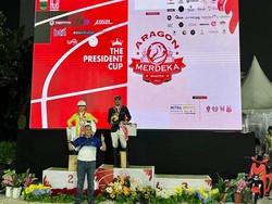 Sejarah! Turnamen Berkuda Aragon Merdeka Masters Digelar Malam Hari