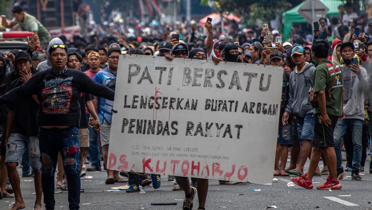 Dua Hari Pascademo Besar Pati, Bupati Sudewo Tak Kelihatan