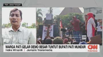 VIDEO: Warga Pati Gelar Demo Besar Tuntut Bupati Mundur