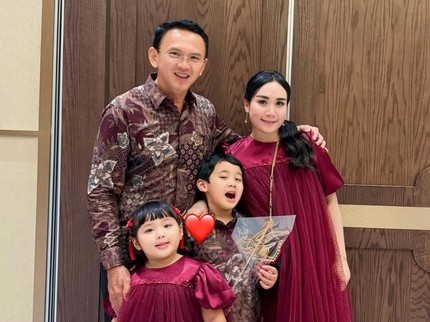 5 Potret Terbaru Puput Istri Ahok Bareng Dua Anak Curi Perhatian Netizen