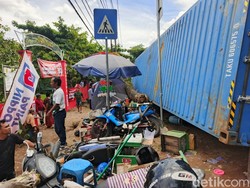Kata Polisi Soal Kondisi 9 Siswa SD Tertimpa Kontainer di Banjarbaru