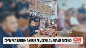 VIDEO: DPRD Pati Bentuk Pansus Pemakzulan Bupati Sudewo