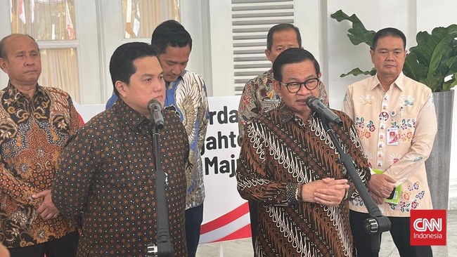 Ketua Umum PSSI Erick Thohir mengaku berencana menggelar laga Timnas Indonesia di Jakarta Internasional Stadium (JIS)