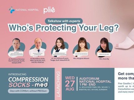 Jaga Kesehatan Kaki, Hadiri Talkshow & Launching Compression Socks di Surabaya