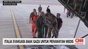 VIDEO: Italia Evakuasi Anak Gaza untuk Perawatan Medis
