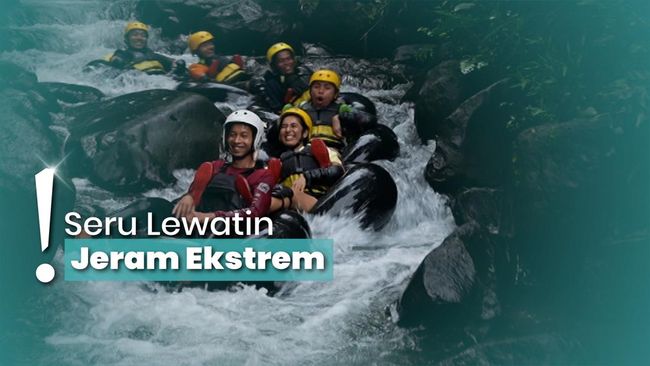 Lepas Penat Main River Tubing di Sungai Cikadongdong, Berani Coba?