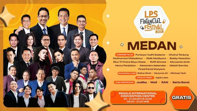 Agak Laen Siap Meriahkan Acara LPS Festival di Medan, Daftar Sekarang!