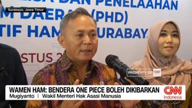 VIDEO: Wamen HAM: Bendera One Piece Boleh Dikibarkan