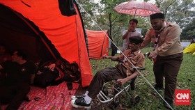 FOTO: Perkemahan Nasional Pramuka untuk Anak Berkebutuhan Khusus