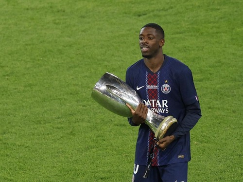 Ousmane Dembele Jadi Man of The Match Usai PSG Juara Piala Super