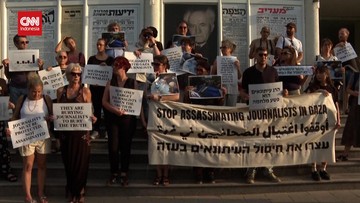 VIDEO: Jurnalis Israel Protes Pembunuhan Wartawan Al Jazeera di Gaza